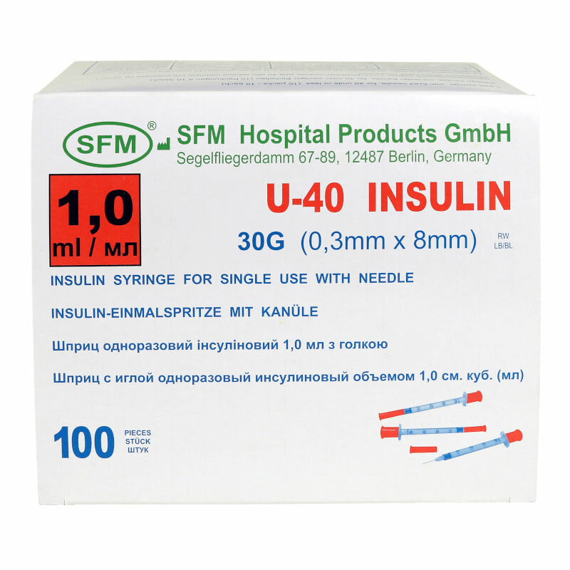    U-40 SFM   (1 , 30G (0,30x8,0 ), 100 , )