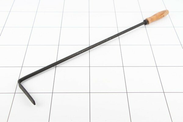 Кочерга с деревянной ручкой - фотография № 2
