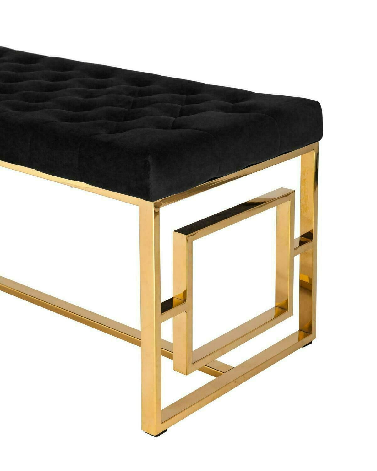 Банкетка STOOL GROUP Бруклин, ШxГxВ: 99x45x46 см, серый Hoff - фото №7