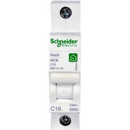 Автоматический выключатель Schneider Electric Resi9 (С) 6 kA 16 А