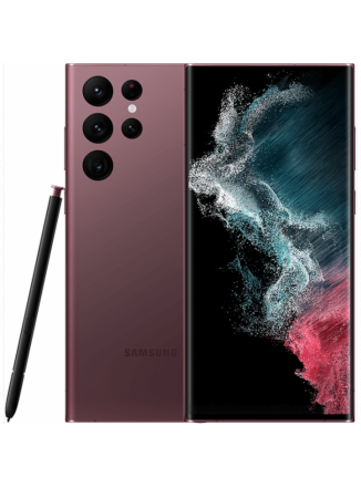 Мобильный телефон Samsung Galaxy S22 Ultra S9080 (Snapdragon 8 Gen1) 12/256 Gb, бургунди