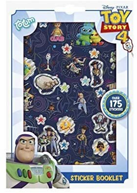 Набор для творчества TOTUM STICKER BOOK 4 SHEETS Toy Story 4 460010