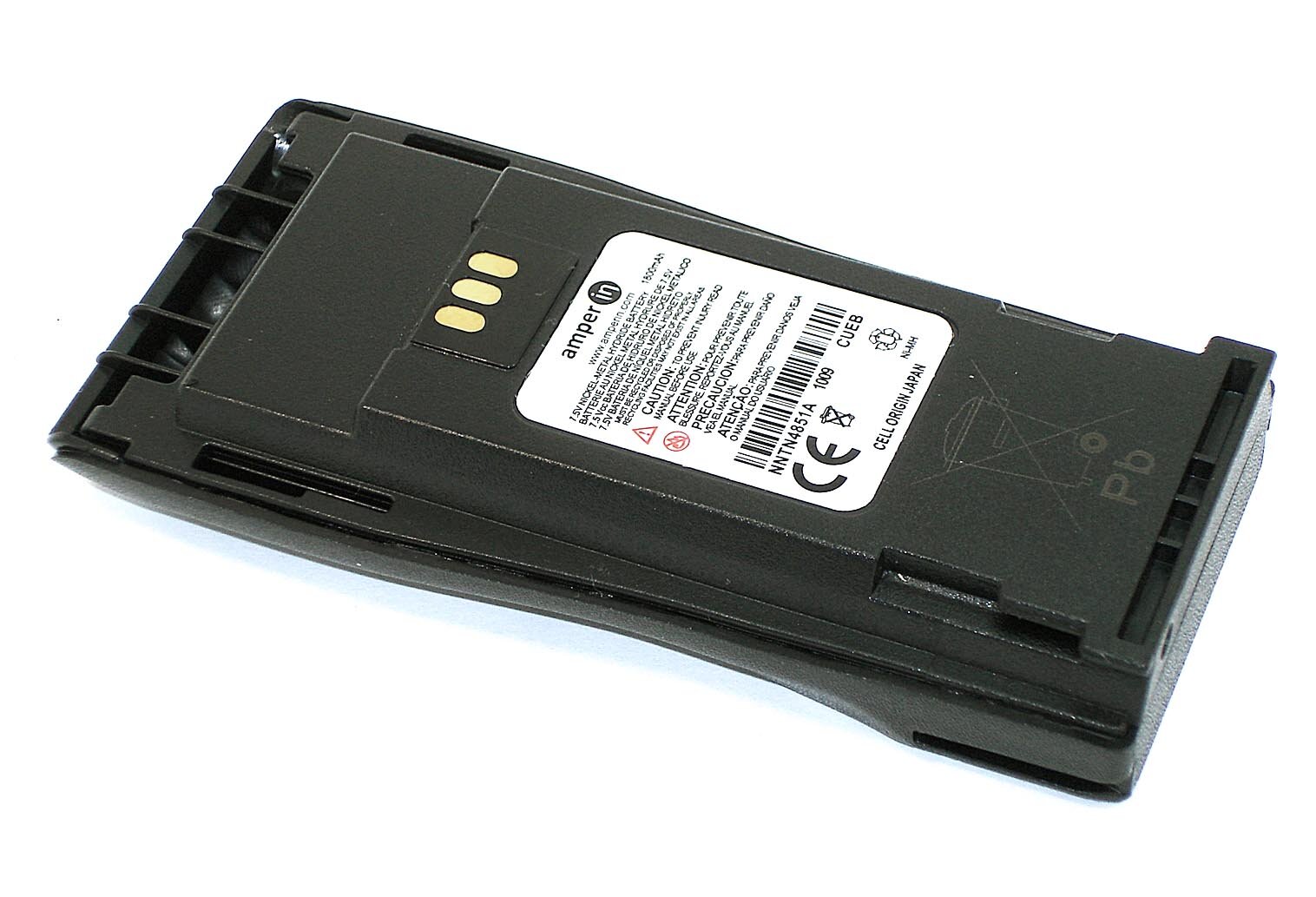 Аккумулятор Amperin для Motorola CP серии DP1400 EP450 GP3188 (NNTN4496) Ni-MH 1800mAh 7.5V