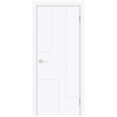 Дверь Smalta-Line 01 эмаль Белый Ral9003 глухая