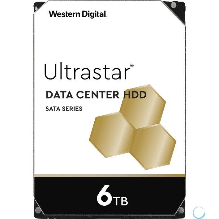 HDD WD SATA Server 6Tb Ultrastar 7200 6Gb/s 256MB 1 year ocs