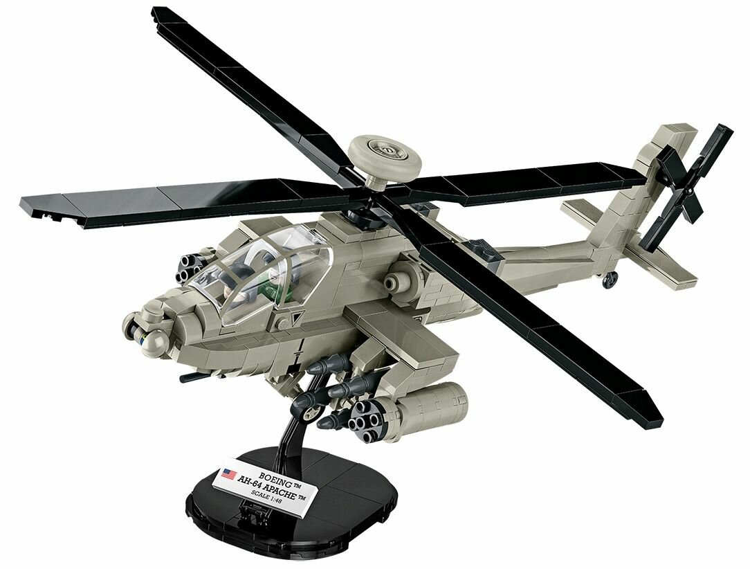 Конструктор Cobi арт.5808 Вертолет Armed Forces AH-64 Apache 510 дет.