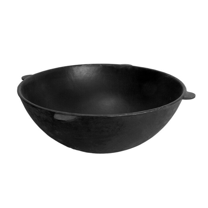 фото Казан чугунный, 100 л, круглое дно