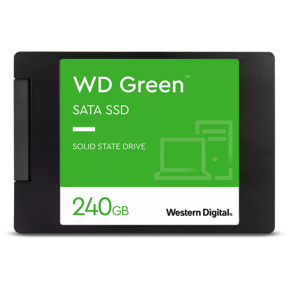 Внутренний SSD-накопитель 240Gb Western Digital Green WDS240G3G0A SATA3 2.5"