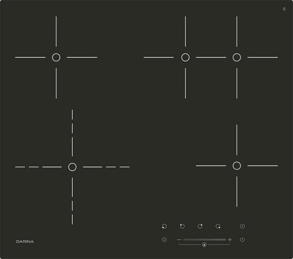Варочная панель электрическая DARINA PL E329 B черный