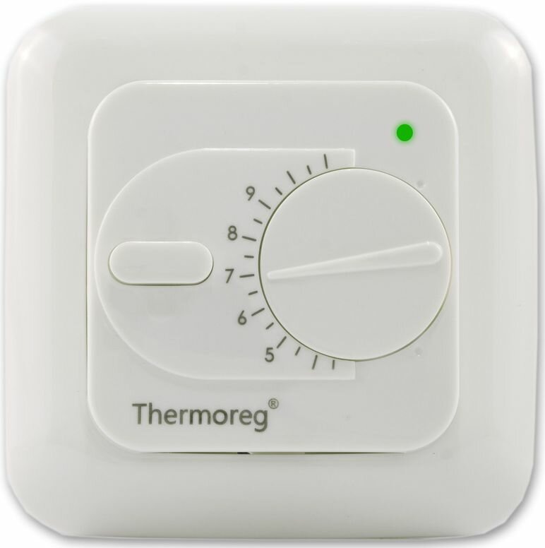 Термо Терморег TI-200 терморегулятор классический / THERMO Thermoreg TI-200 терморегулятор классический для теплого пола