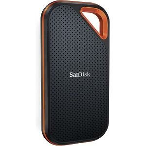 SanDisk Внешний жесткий диск SSD 2Tb, SanDisk Extreme PRO Portable V2 USB 3.1 Black #SDSSDE81-2T00-G25