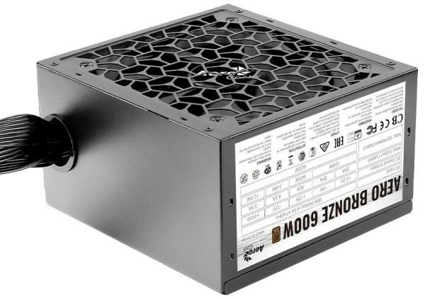 Блок питания AeroCool Aero Bronze 600W