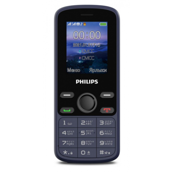 Philips Мобильный телефон Philips Xenium E111 Blue