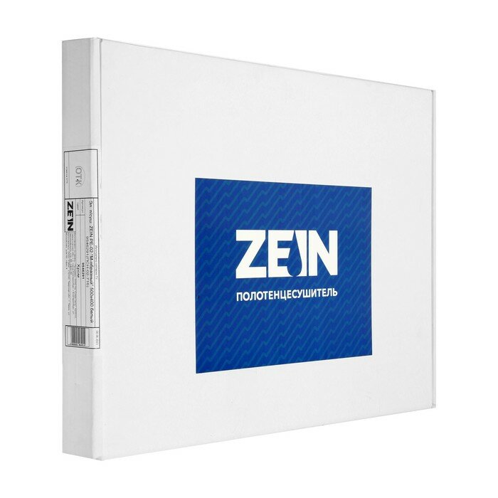 Полотенцесушитель электрический ZEIN, PE-02, М-образный, 500х400 мм, белый - фотография № 5