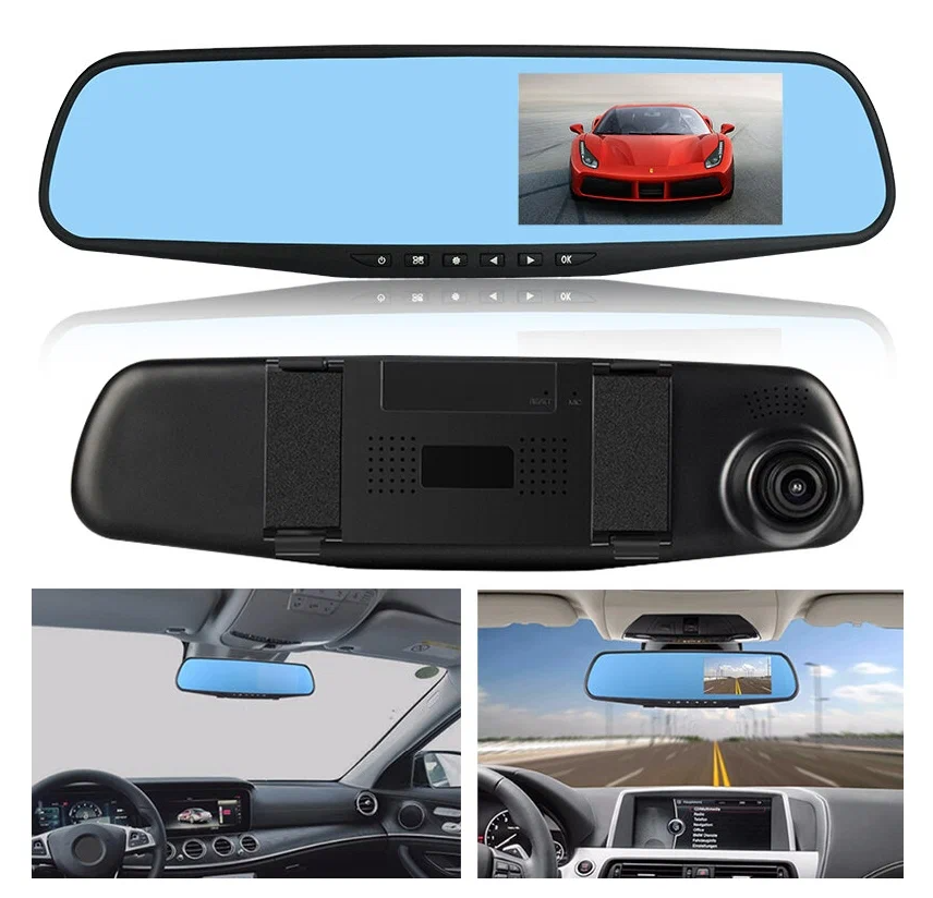 фото Видеорегистратор /Full HD 1080/ с двумя камерами/BLACK