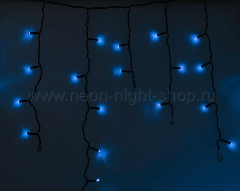 Neon-night Гирлянда Айсикл (бахрома) светодиодный, 4,8х0,6 м, 220В 255-133