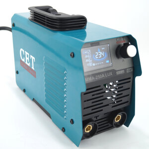 Фото Сварочный аппарат инверторный CET MMA 250A Lux с цветным жк дисплеем, электрод до 5 мм, 70% ПВ