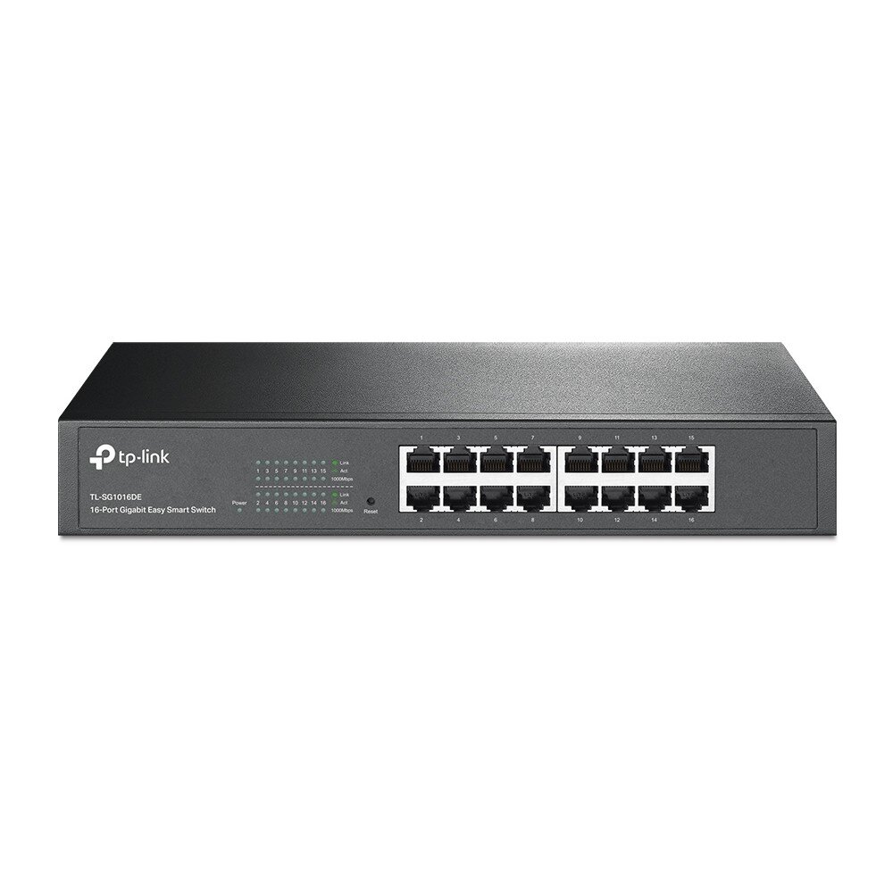 TP-Link TL-SG1016DE Easy Smart гигабитный 16-портовый коммутатор SMB