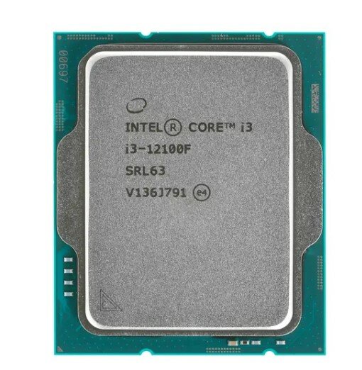 Процессор Intel Core i3-12100F LGA1700 4 x 3300 МГц