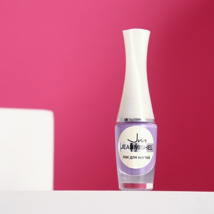 фото Лак для ногтей JEANMISHEL тон 321 сиреневый, 5,5 мл, 3 штуки