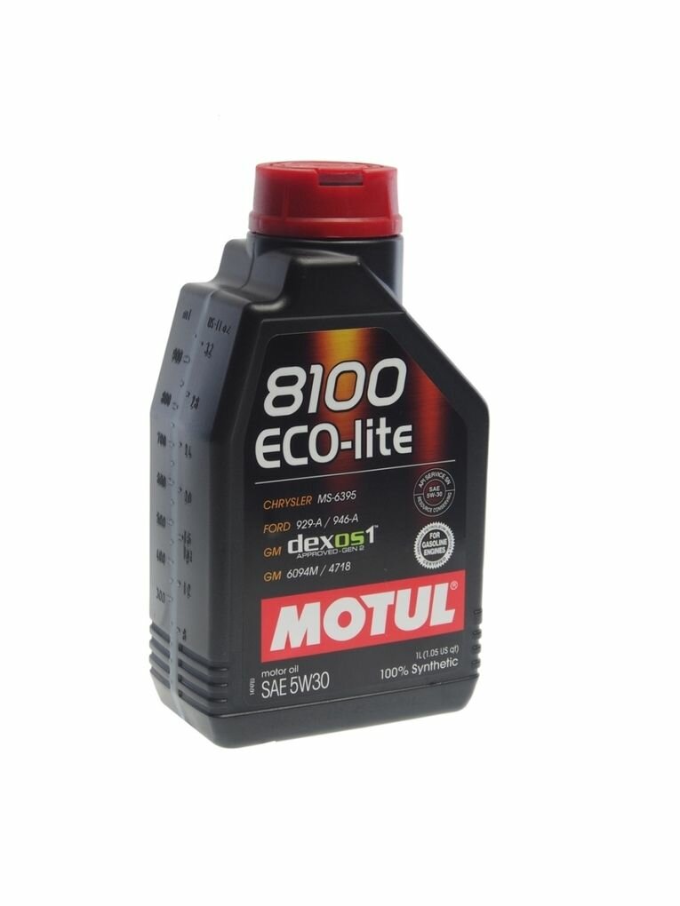 MOTUL 8100 Eco-Lite 5W-30 SN/CF Dexos1 GF-5 (1л) (100% синт) масло моторное