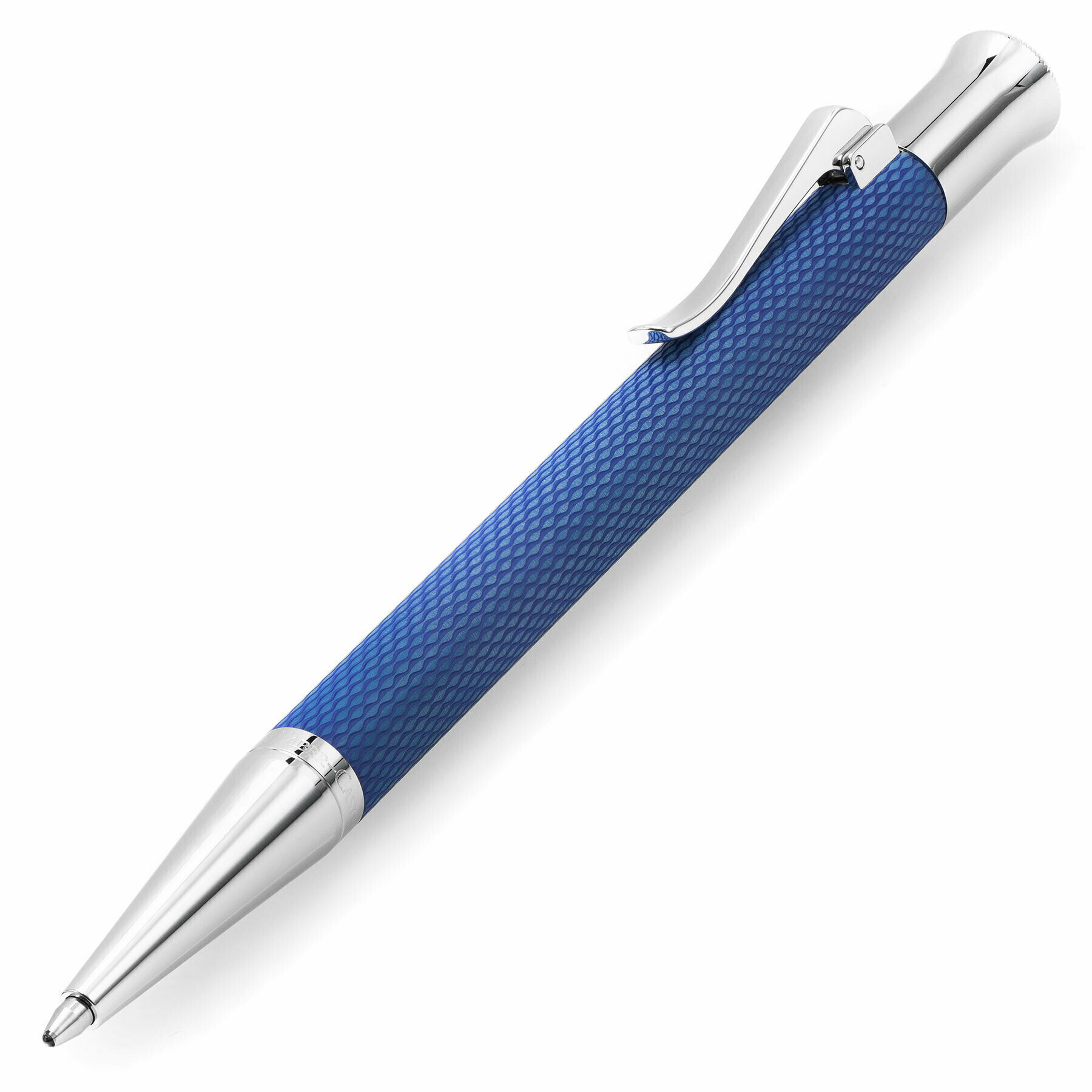 Шариковая ручка Graf von Faber-Castell Classic Guillloche Indigo (FCG146531)