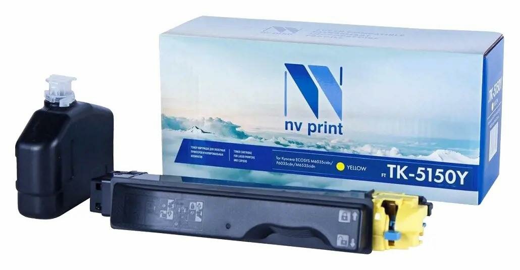 Картридж лазерный NV-Print TK-5150 желтый