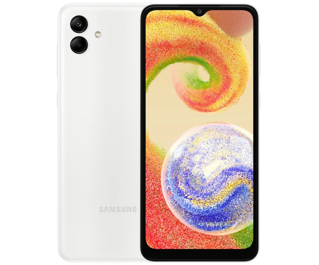 Мобильный телефон Samsung Galaxy A04 3/32GB White/Белый (SM-A045FZWD)