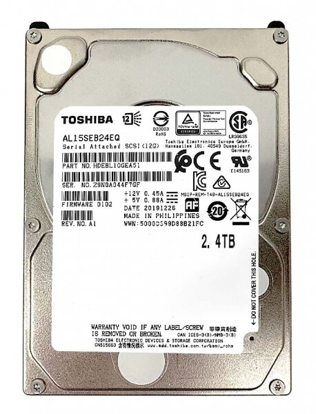 Жесткий диск Toshiba 2.4 ТБ AL15SEB24EQ