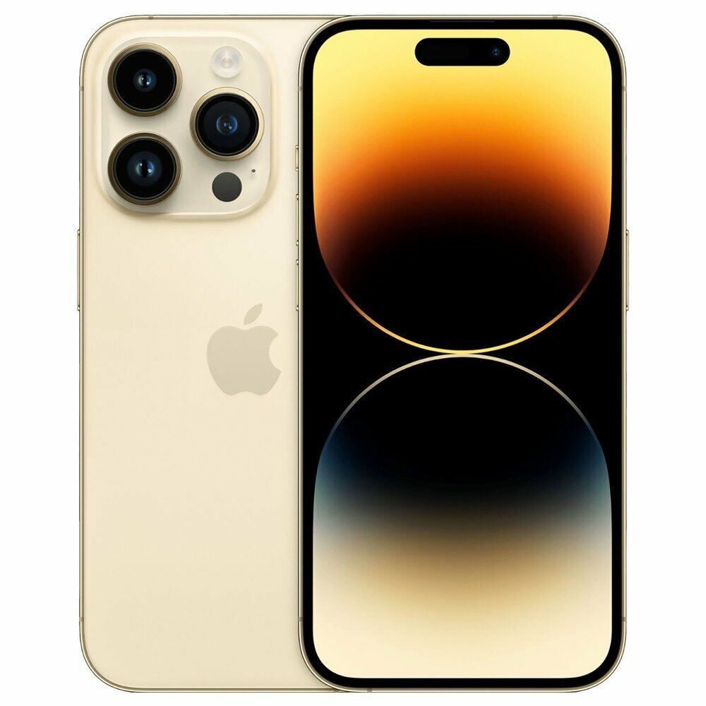 Смартфон Apple iPhone 14 Pro 256 ГБ золотой
