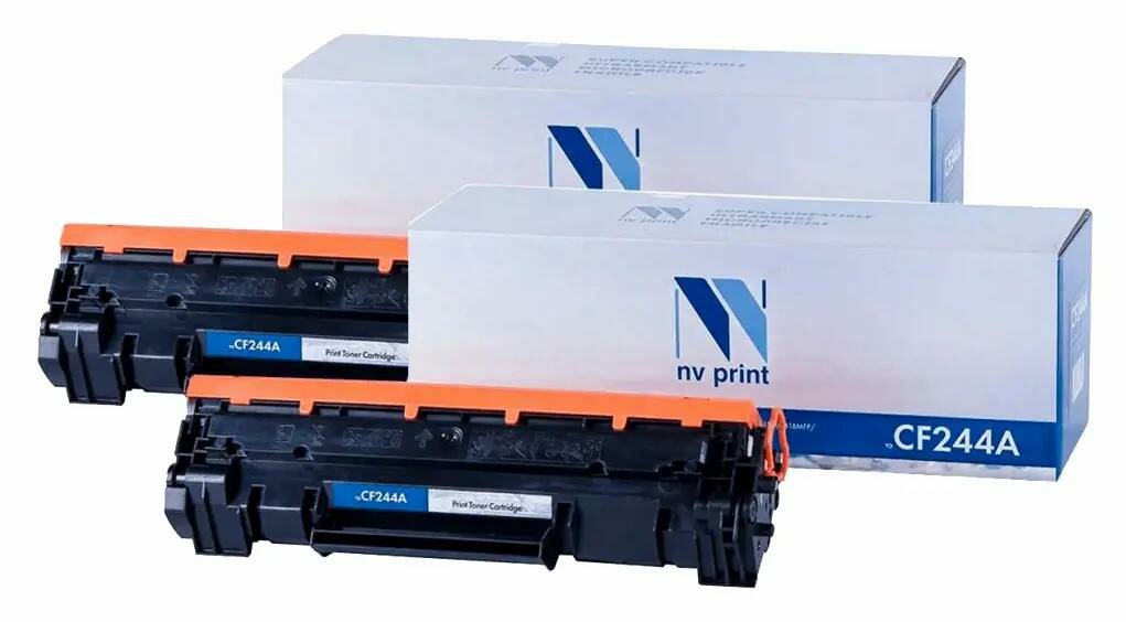 Картридж лазерный NV-Print CF244A-SET2 черный