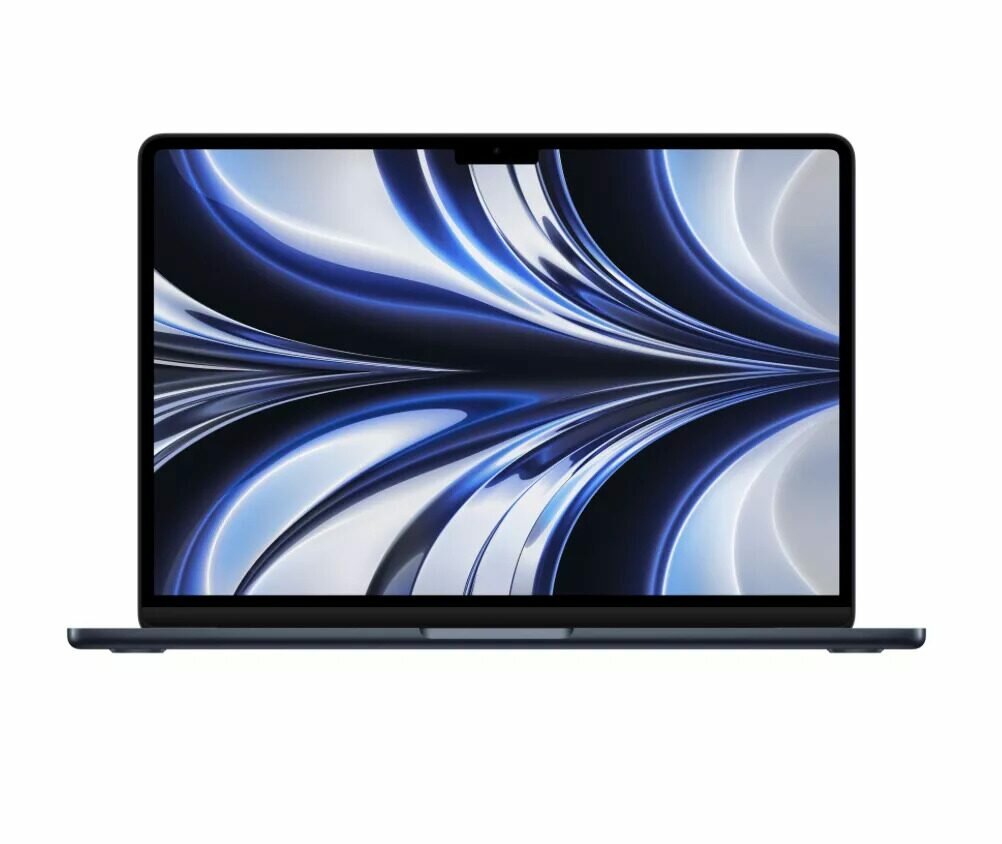 Ноутбук Apple MacBook Air 13 (2022) Midnight MLY33 (Apple M2/13.6"/2560x1664/8GB/256GB SSD/Apple graphics 8-core/Wi-Fi/macOS)