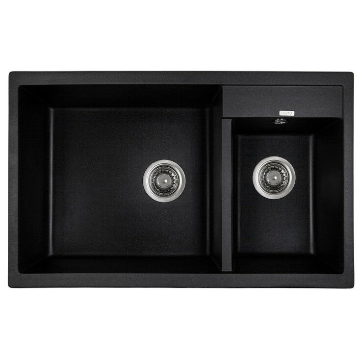 Кухонная мойка KAISER KG2M-8050 гранит (KG2M-8050-BP)