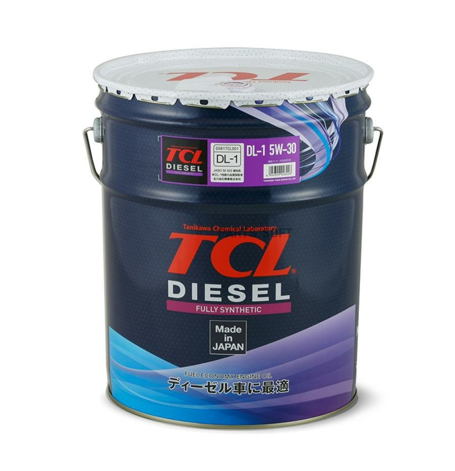 TCL D0200530 Масо дя дизеьных двигатеей TCL Diesel, Fully Synth, DL-1, 5W30, 20