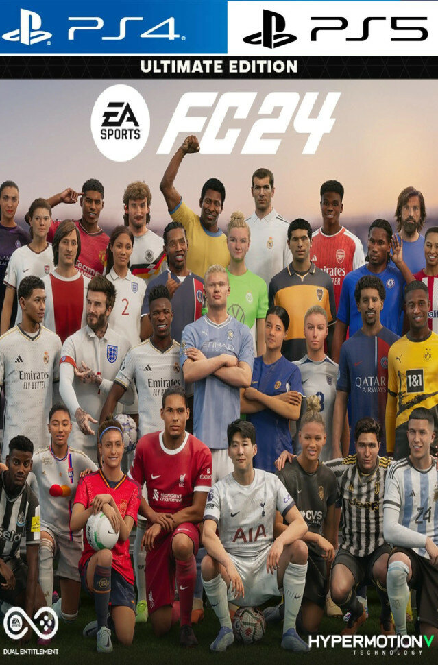 Игра EA SPORTS FC 24 (FIFA 24) - Ultimate Edition для PS4/PS5 (EU) электронный ключ