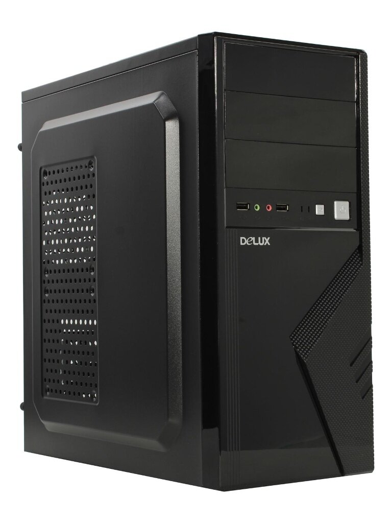 Корпус Delux MidiTower DC 875 500W Black DC875_500