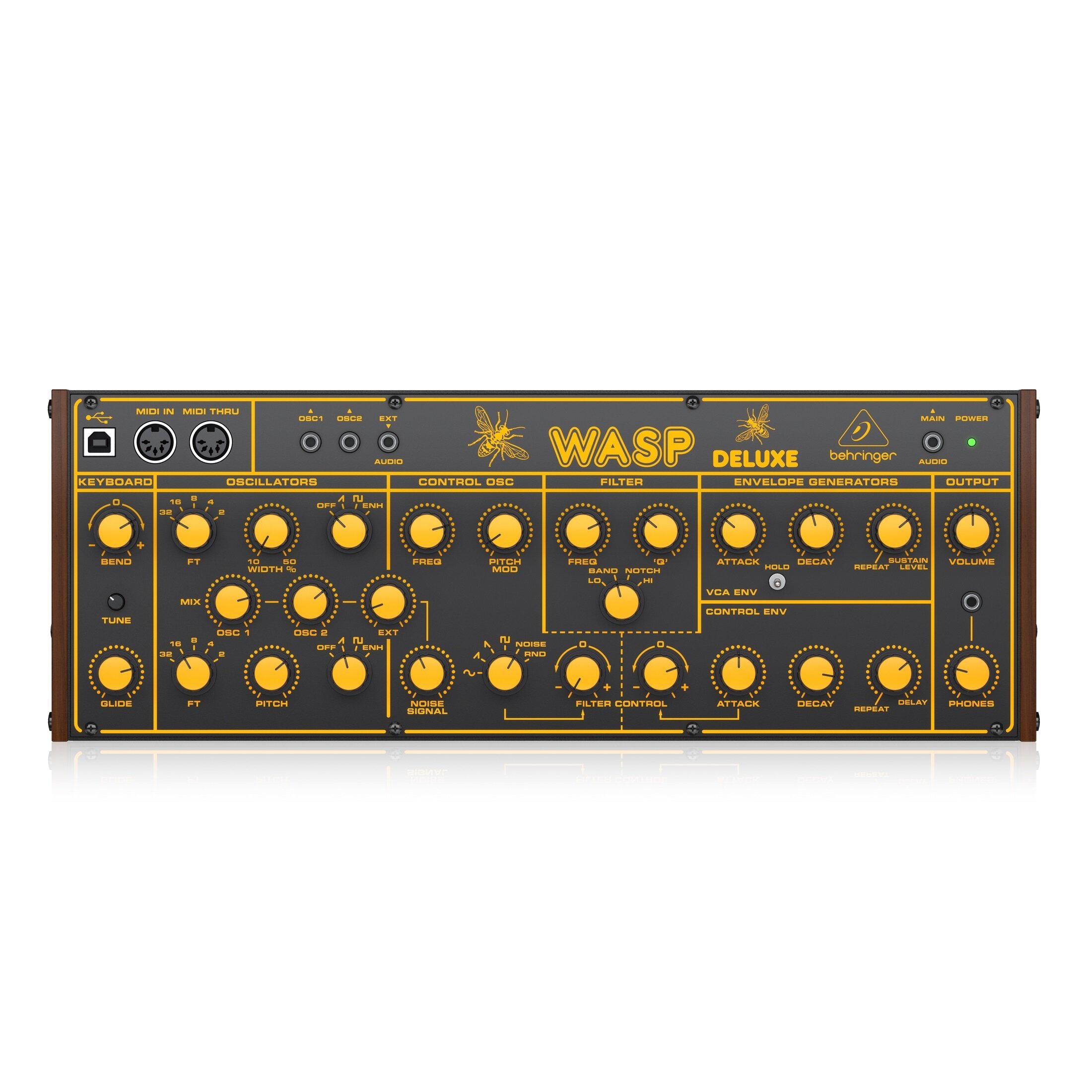 Аналоговый синтезатор Behringer WASP DELUXE