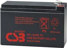 Аккумуляторная батарея CSB HR 1234 W F2 (12V 9Ah)