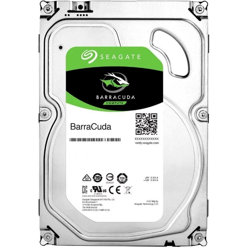 Внутренний жесткий диск 3,5" 8Tb Seagate (ST8000DM004) 256Mb 5400rpm SATA3 Barracuda