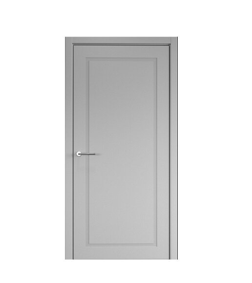 Межкомнатная дверь Albero НеоКлассика-1 покрытие Эмаль / ПГ Серая