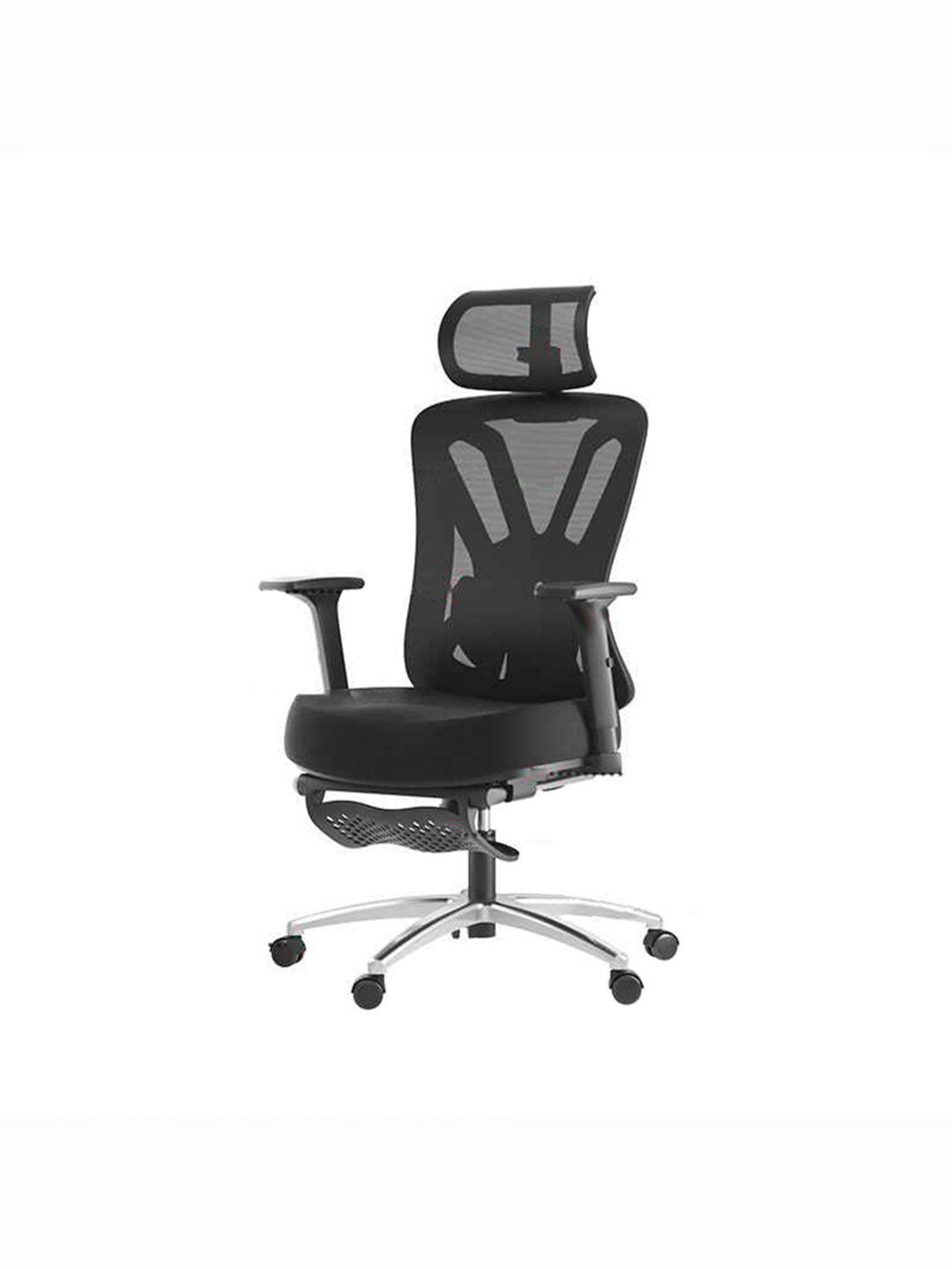 Офисное кресло Xiaomi HBADA Computer Ergonomic Gaming Chair P5 Black High Version (P501) (с подставкой для ног)