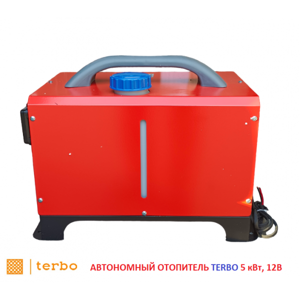 Отопитель TERBO-1s-red: автономный обогреватель мощностью 5 кВт, 12 V - фотография № 6