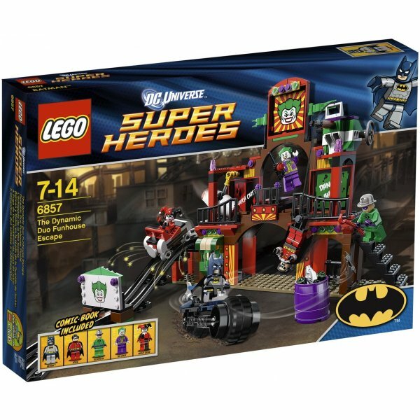 Конструктор Lego DC Super Heroes 6857 Двойной побег из дома аттракционов