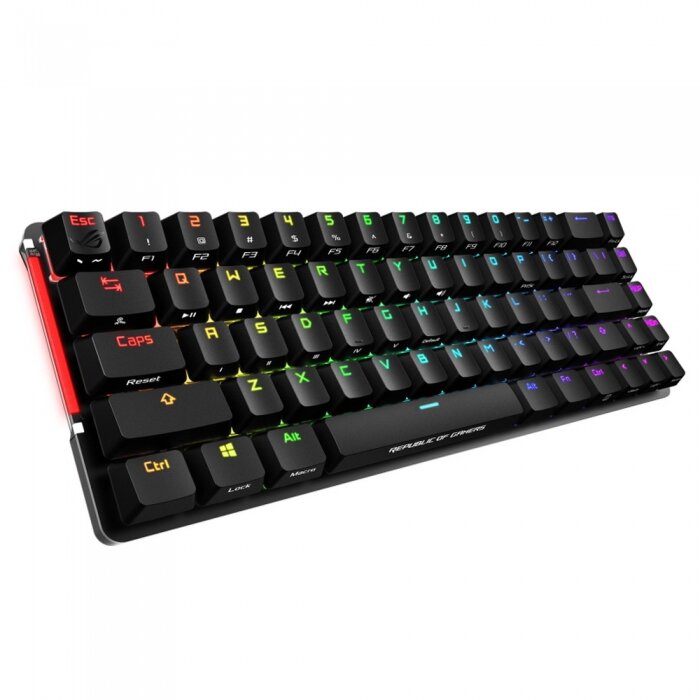 ROG Falchion Keyboard Wireless (2.4G/USB) Cherry MX RGB 305x101x38mm 520g (027539) (90MP01Y0-BKRA01)