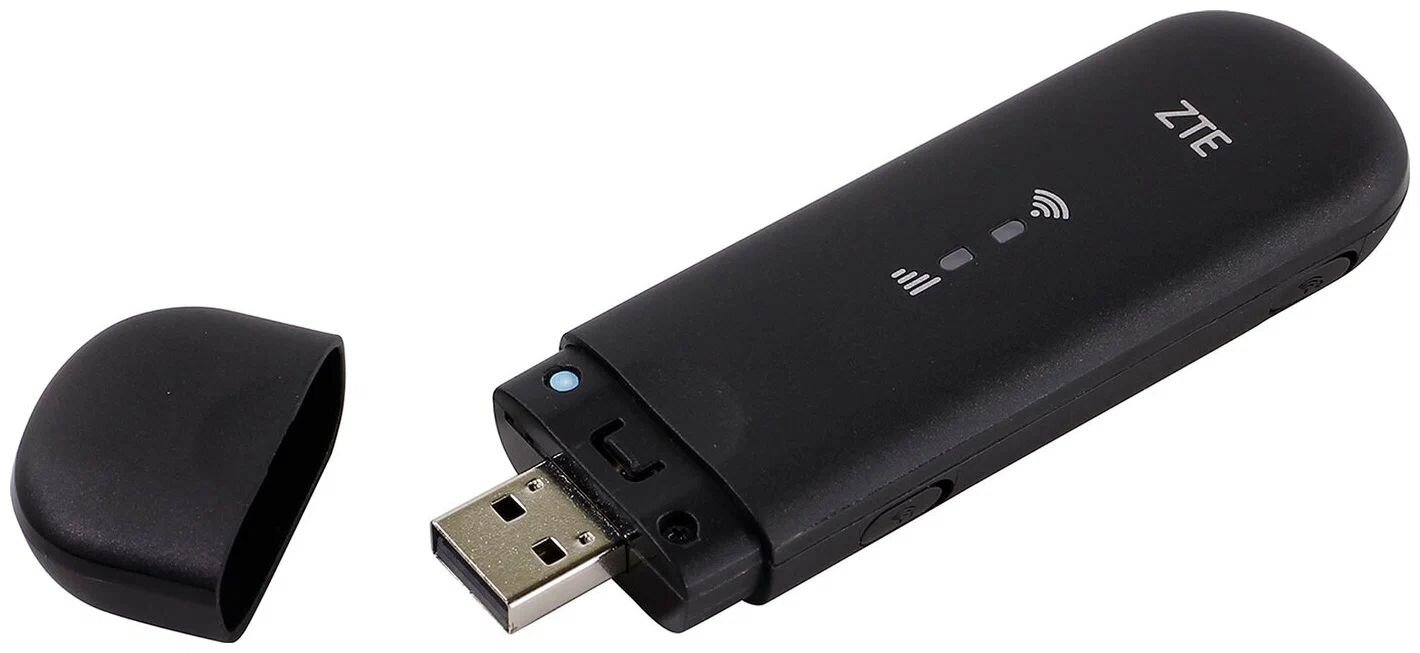 Модем ZTE MF79N USB Wi-Fi внешний черный