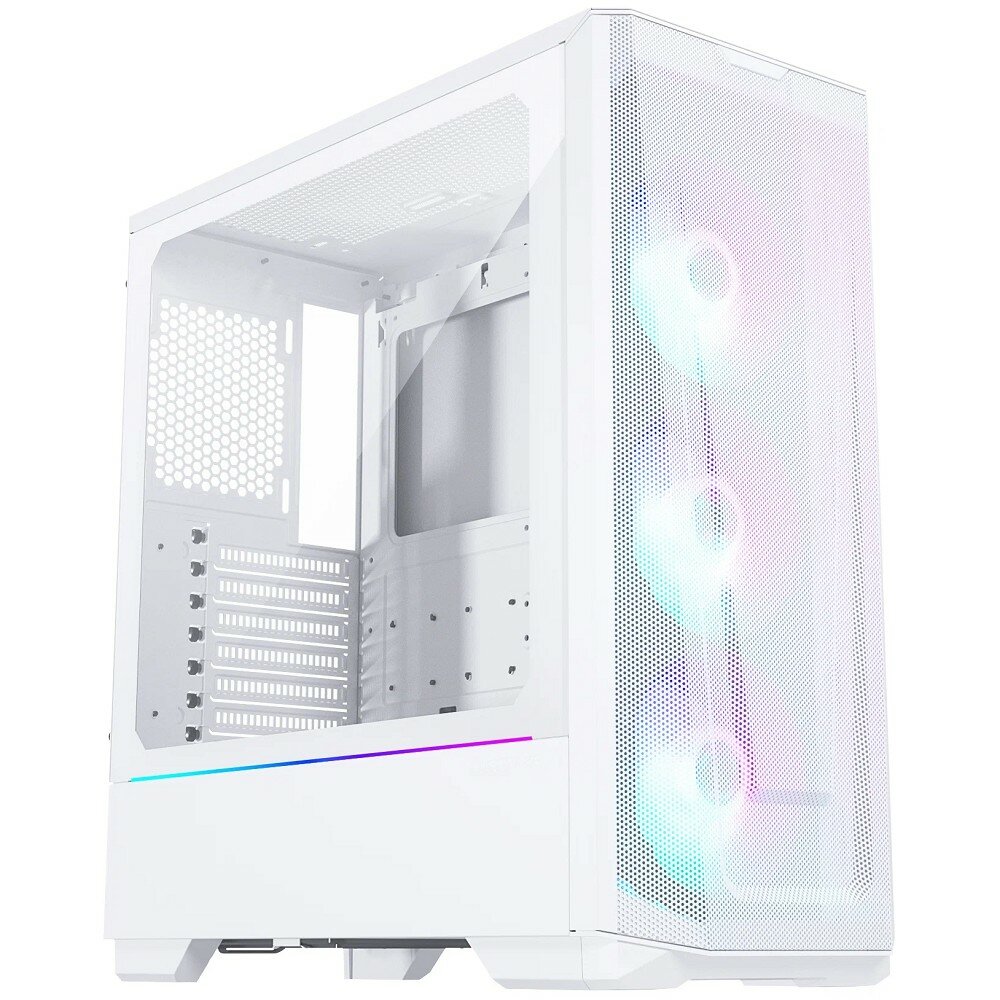 Phanteks Eclipse G360A, White, 3x120mm ARGB Fan + ARGB Strip, боковая панель Tempered Glass, Mid-Tower PH-EC360ATG DMW02 RU