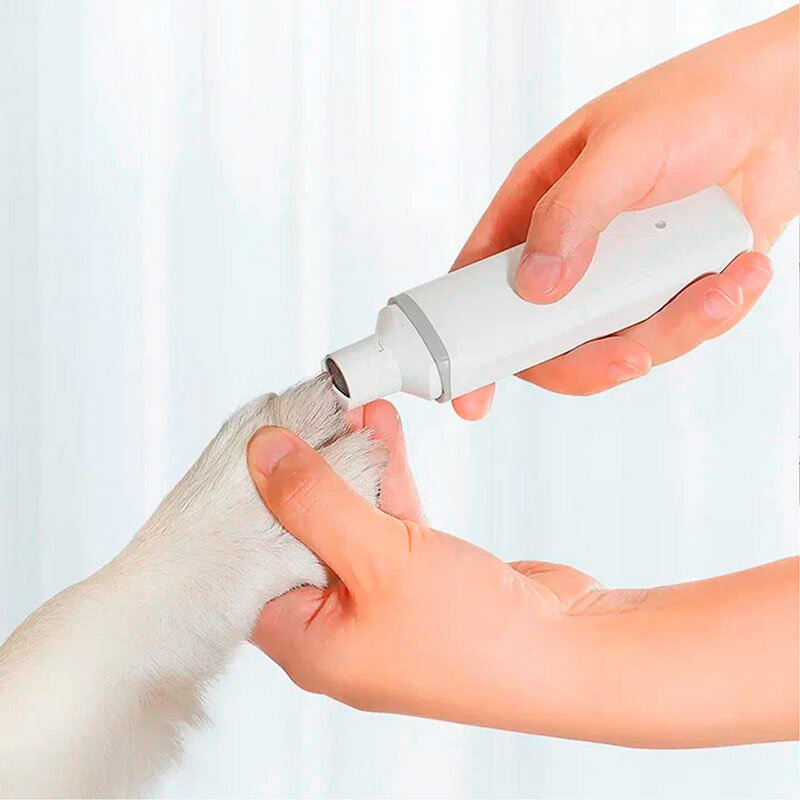 Триммер для когтей домашних животных Pawbby Pet Nail Grinder (MG-NG001A-EU), белый - фотография № 4