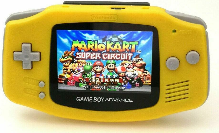 Портативная игровая приставка Game Boy Advance Yellow Желтый OEM