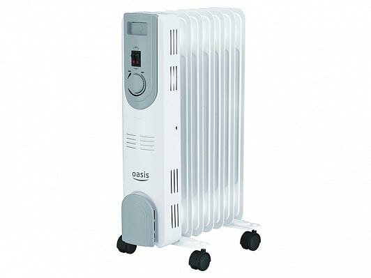 Радиатор масляный 1,5кВт ,"Оазис" OS (BТ,BS,US,UT, OT)-15 7 секций Р0000007448 Oasis