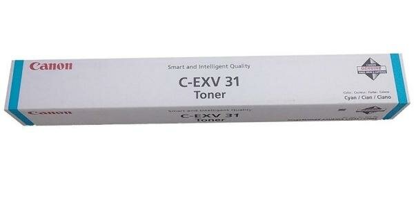 Тонер-картридж Canon C-EXV31C для IRC7055/ C7065. Голубой. 52000 страниц.
